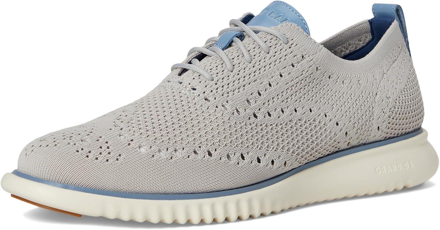 image:imageCole Haan Mens 2Zerogrand Lightweight Stitchlite OxfordHarbor MistFaded DenimIvory