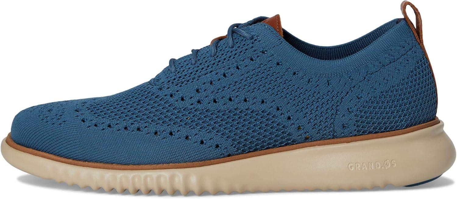 image:imageCole Haan Mens 2Zerogrand Lightweight Stitchlite OxfordIndian TealPale Vachetta