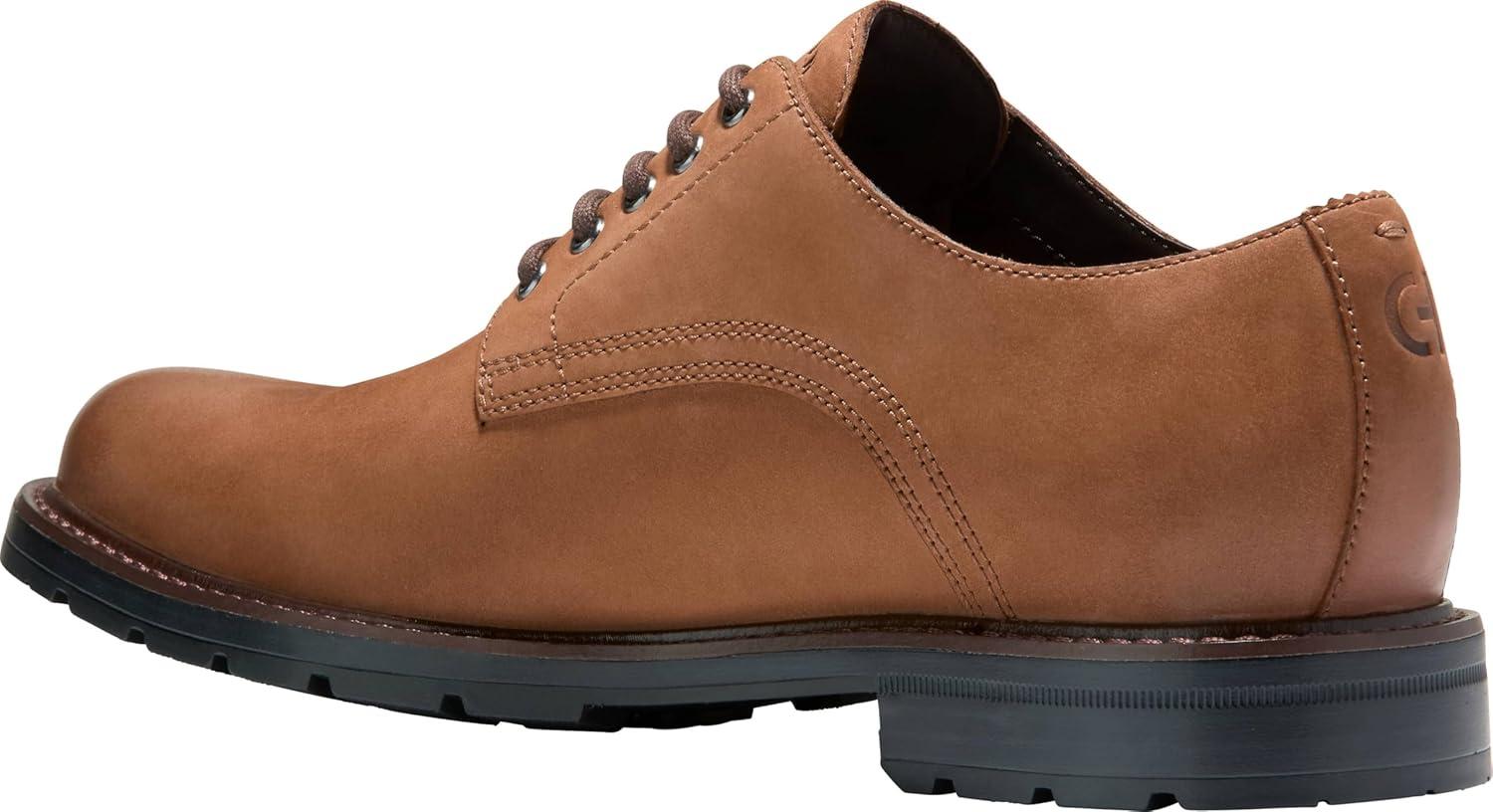 image:imageCole Haan Mens Chamberlin Grand Plain ToeCh British Tan NubuckBlack Wr