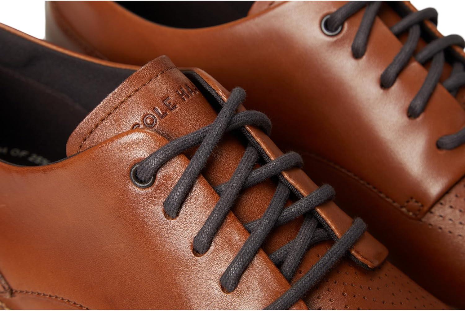 image:imageCole Haan Mens Originalgrand Energyweave Perforated Plain ToeBritish TanNatural TanIvory