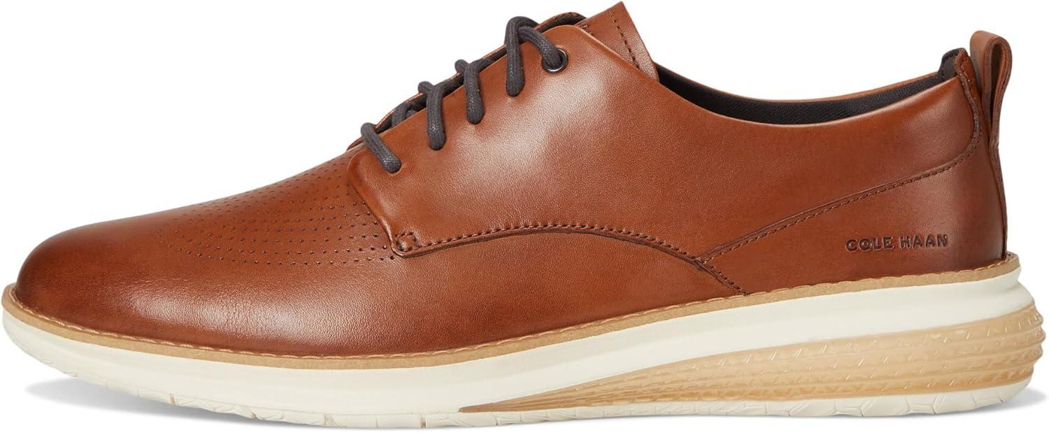 image:imageCole Haan Mens Originalgrand Energyweave Perforated Plain ToeBritish TanNatural TanIvory