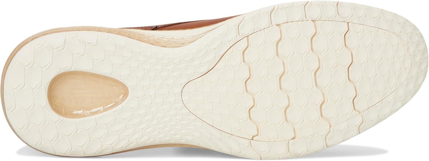 image:imageCole Haan Mens Originalgrand Energyweave Perforated Plain ToeBritish TanNatural TanIvory