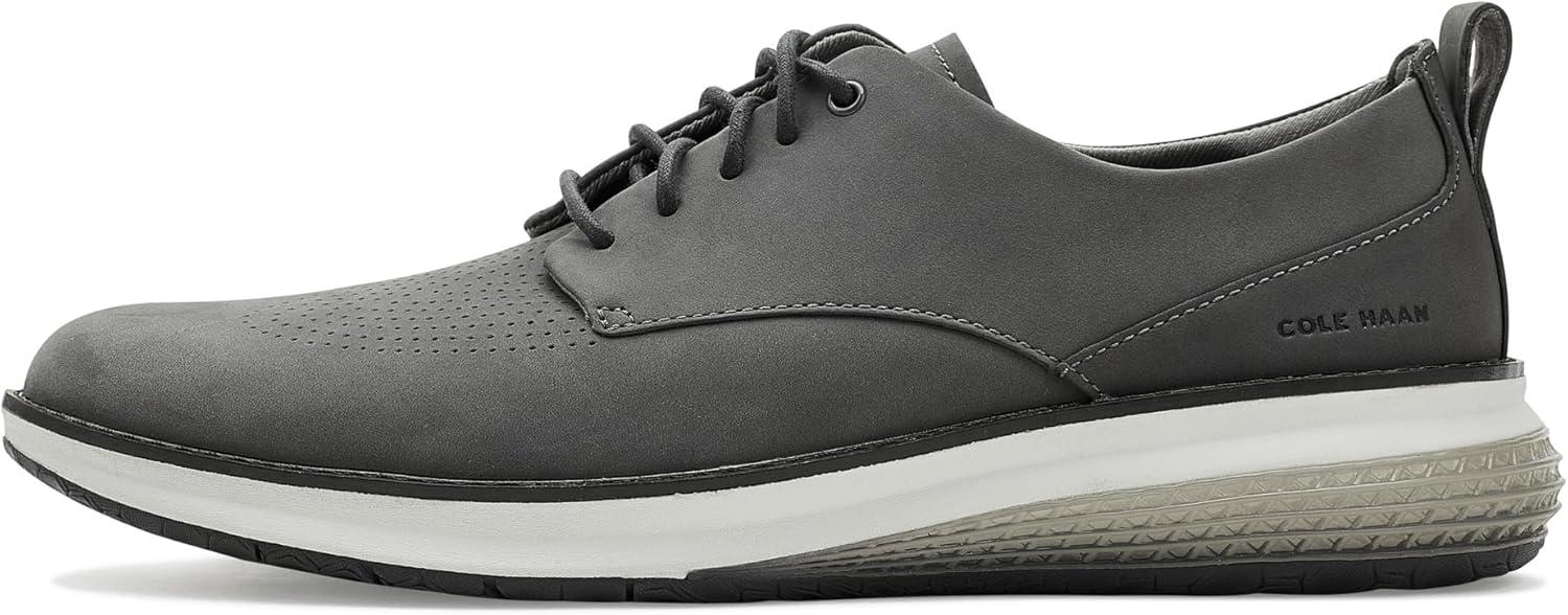 image:imageCole Haan Mens Originalgrand Energyweave Perforated Plain ToeCastlerock NubuckRaven