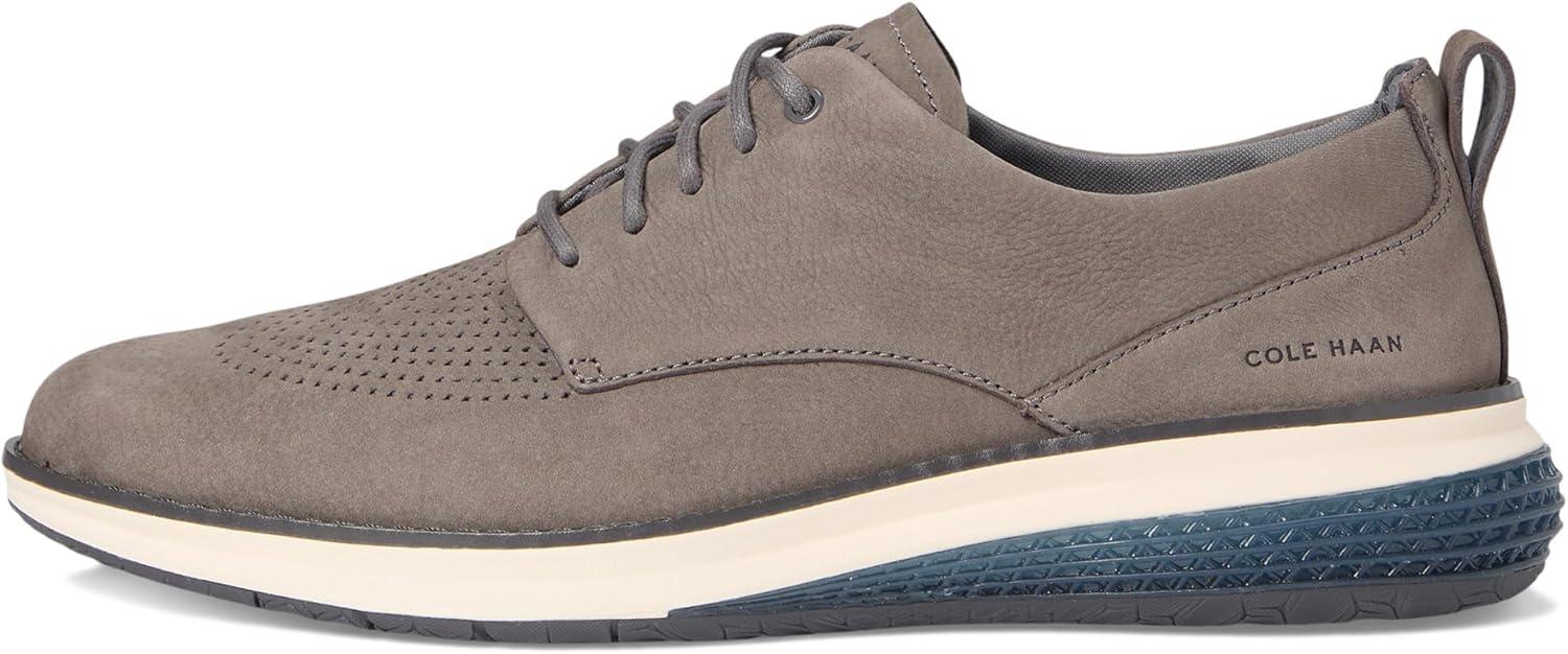 image:imageCole Haan Mens Originalgrand Energyweave Perforated Plain ToeStorm Cloud NubuckIndian TealIvory
