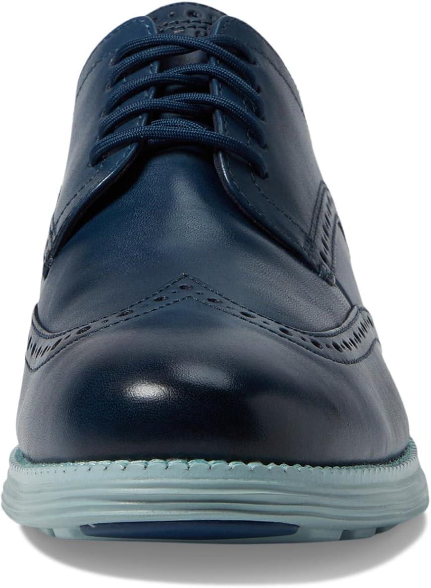 image:imageCole Haan Mens Originalgrand Shortwing WingtipBlue Wing TealCloud Blue