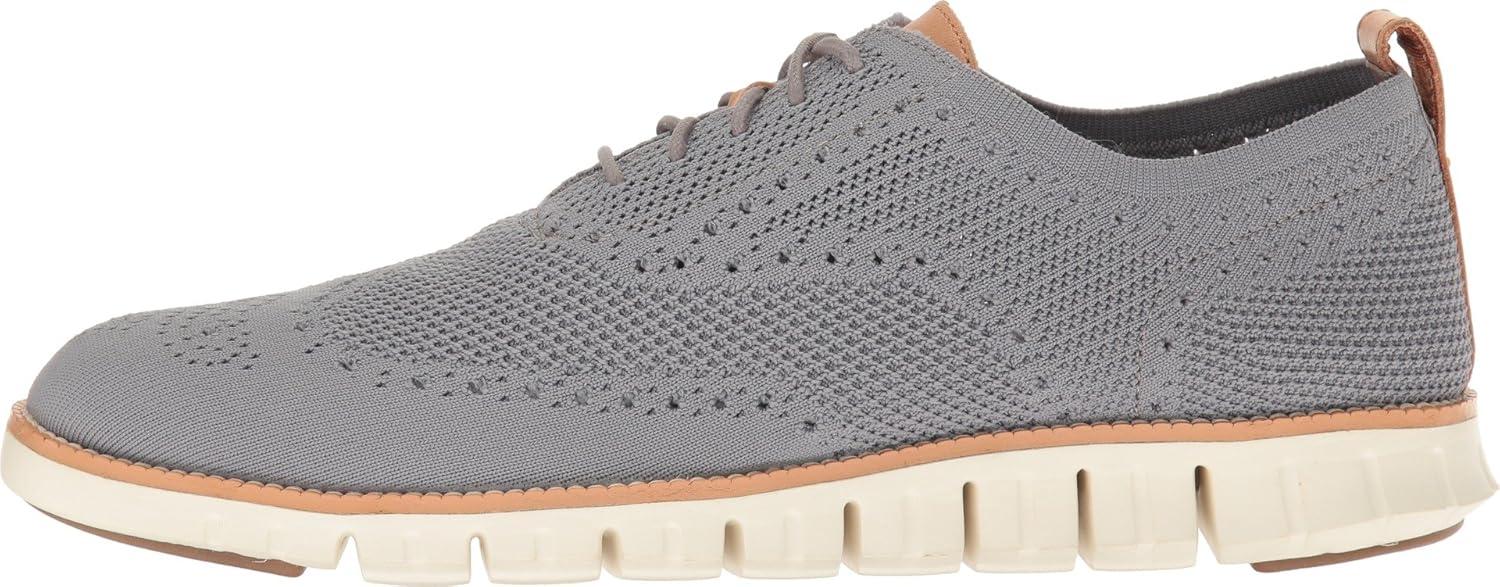 image:imageCole Haan Mens ZEROGRAND Stitchlite OxfordIronstone KnitIvory