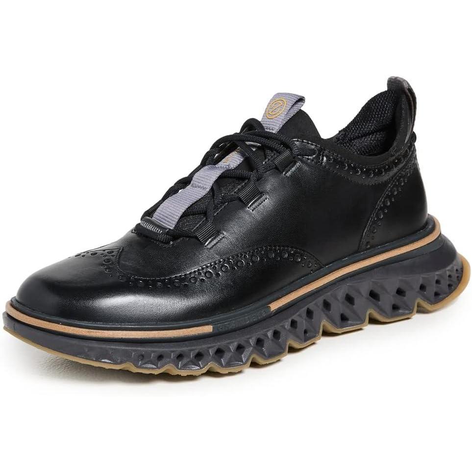 image:imageCole Haan Mens 5Zerogrand WingtipBlackPavementStormcloud