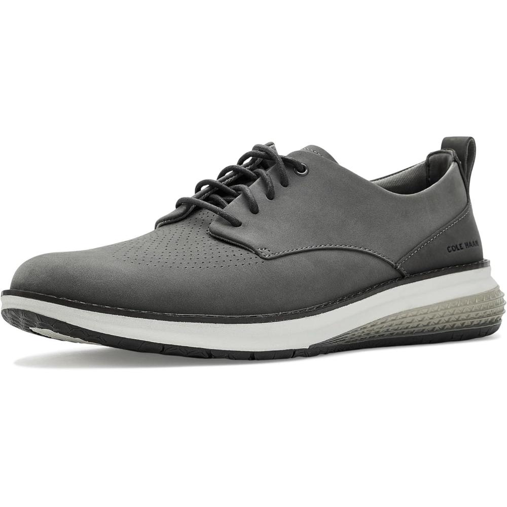 image:imageCole Haan Mens Originalgrand Energyweave Perforated Plain ToeCastlerock NubuckRaven