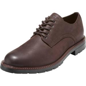 Cole Haan Men’s Chamberlin Grand Plain Toe(Dark Chocolate Nubuck)