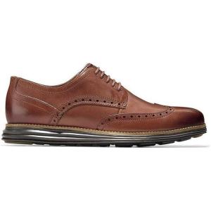 Cole Haan Men’s Originalgrand Shortwing Wingtip(Woodbury Leather/Java)