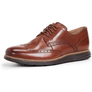 Cole Haan Men’s Originalgrand Shortwing Wingtip(Woodbury/Java)