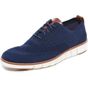 Cole Haan Men’s ZEROGRAND Stitchlite Oxford(Marine/Ivory)