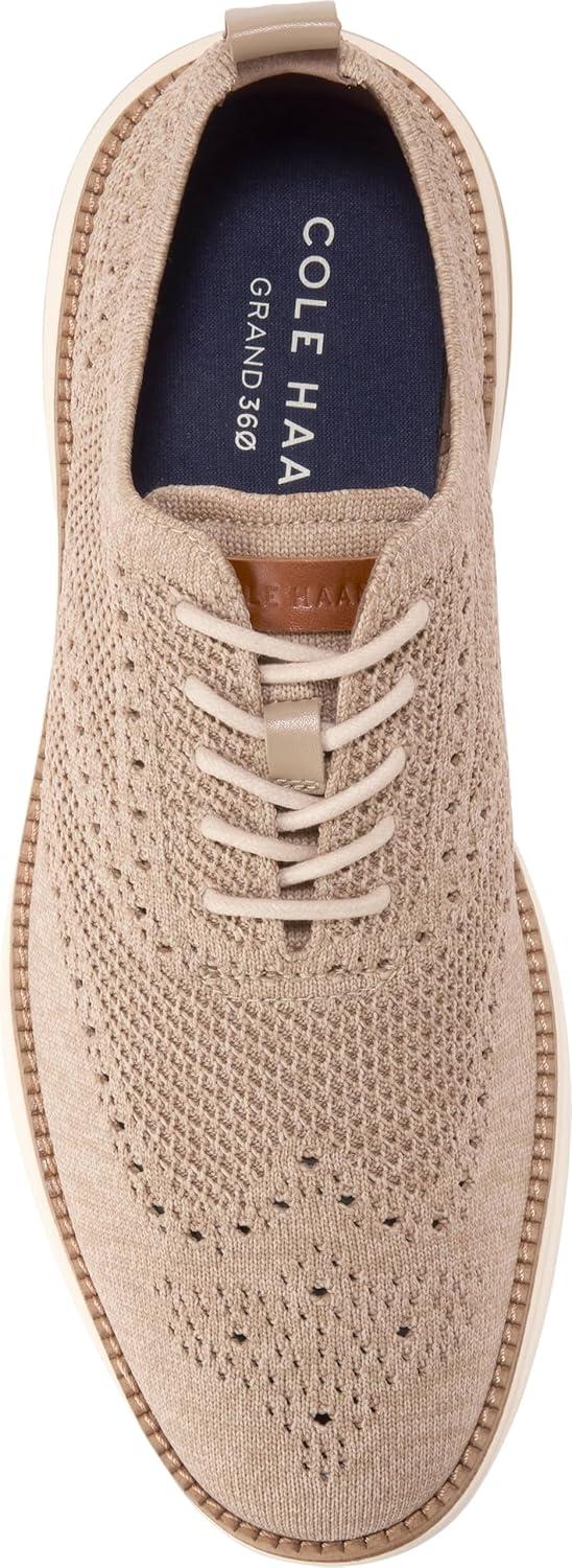 image:imageCole Haan Mens Grand Hurrion Stitchlite WingtipOxford TanCh Dk LatteIvory
