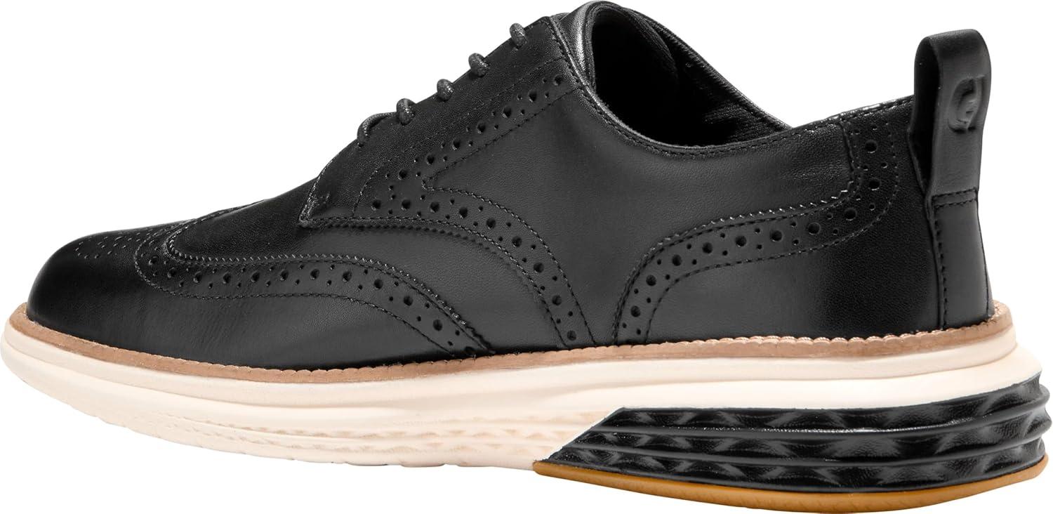 image:imageCole Haan Mens Grand Hurrion WingtipBlackIvory