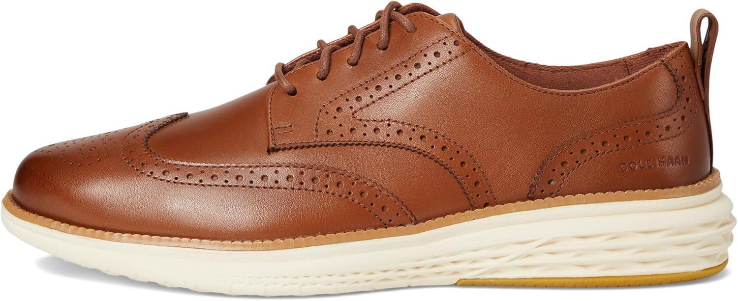 image:imageCole Haan Mens Grand Hurrion WingtipBritish TanIvory