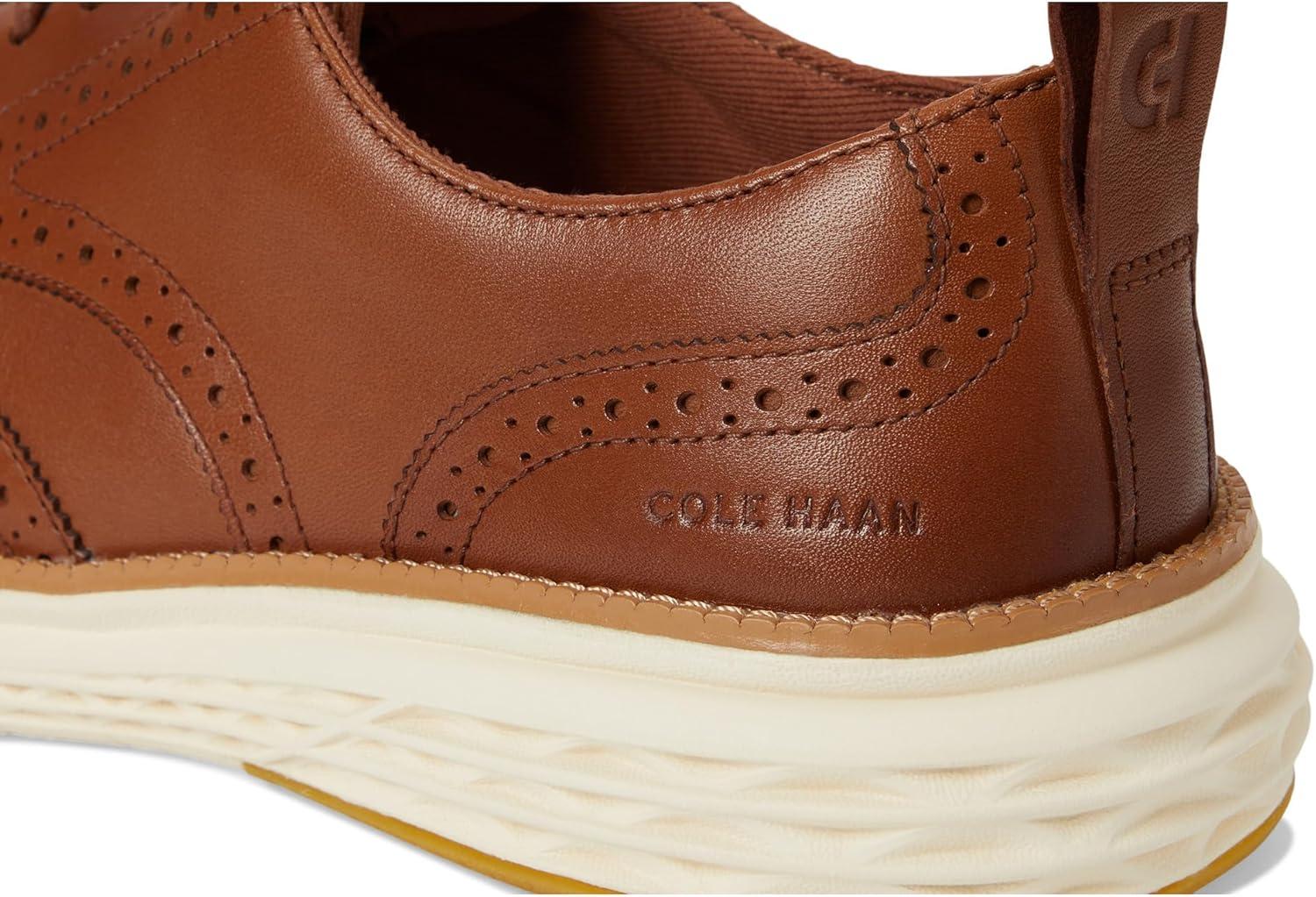 image:imageCole Haan Mens Grand Hurrion WingtipBritish TanIvory