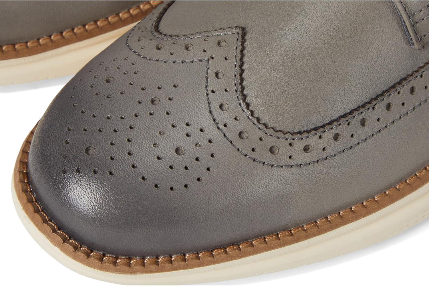 image:imageCole Haan Mens Grand Hurrion WingtipIronstone NubuckIvory
