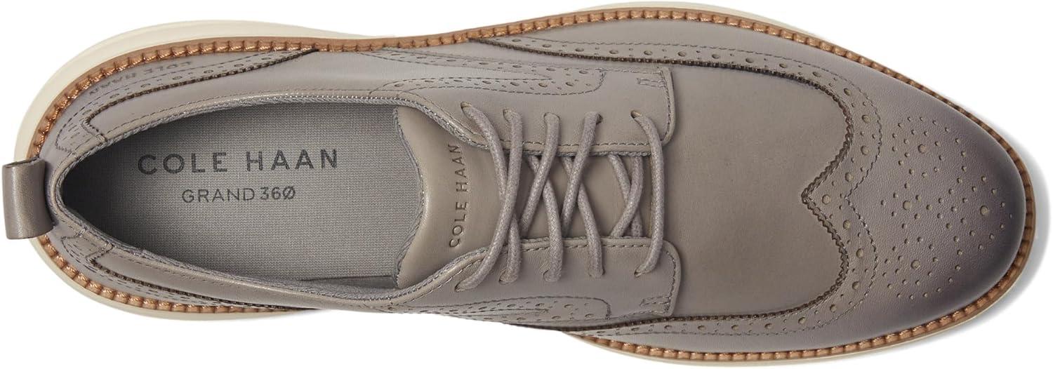 image:imageCole Haan Mens Grand Hurrion WingtipIronstone NubuckIvory