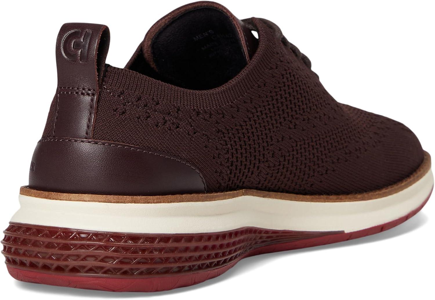image:imageCole Haan Mens Originalgrand Energyweave StitchliteChocolate RaisinClaretIvory
