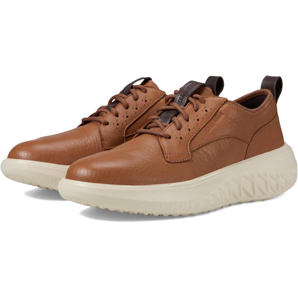 image:imageCole Haan Mens Zerogrand Wfa Plain Toe SneakerBritish TanIvory