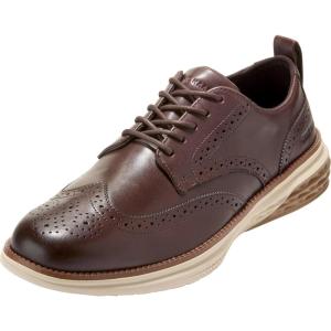 Cole Haan Men’s Grand Hurrion Wingtip(Madeira/Dark Latte/Ivory)
