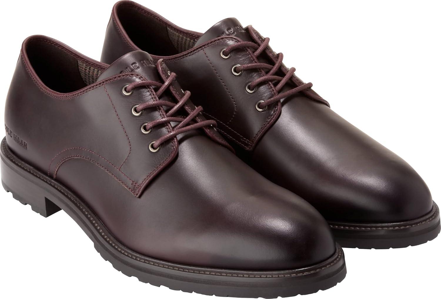 image:imageCole Haan Mens Berkshire Lug Plain ToeCh BloodstoneBrown Wr