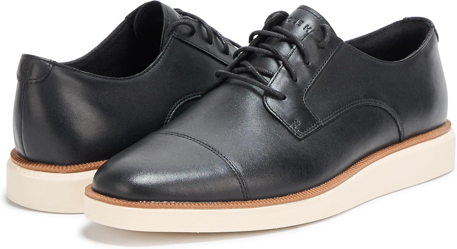image:imageCole Haan Mens Davidson Grand Cap ToeBlackIvory