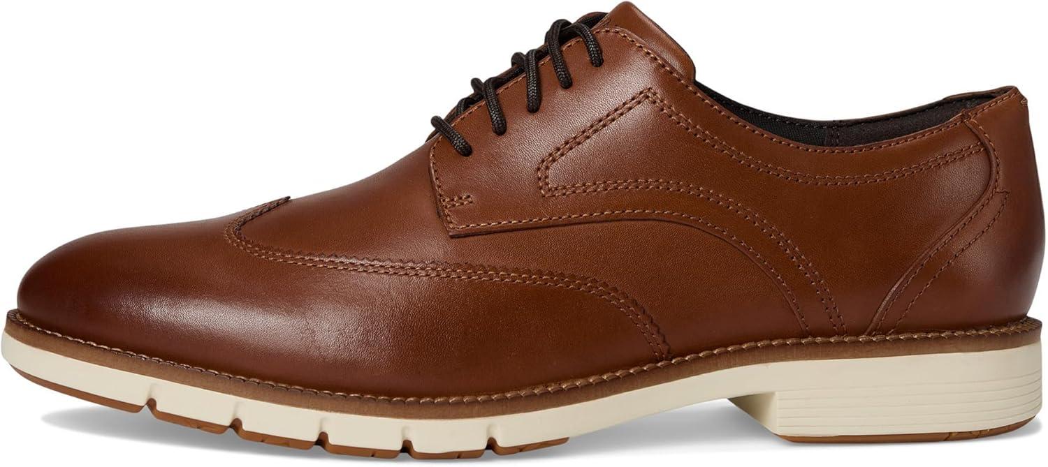 image:imageCole Haan Mens Flex Grand360 WingtipBritish TanIvory