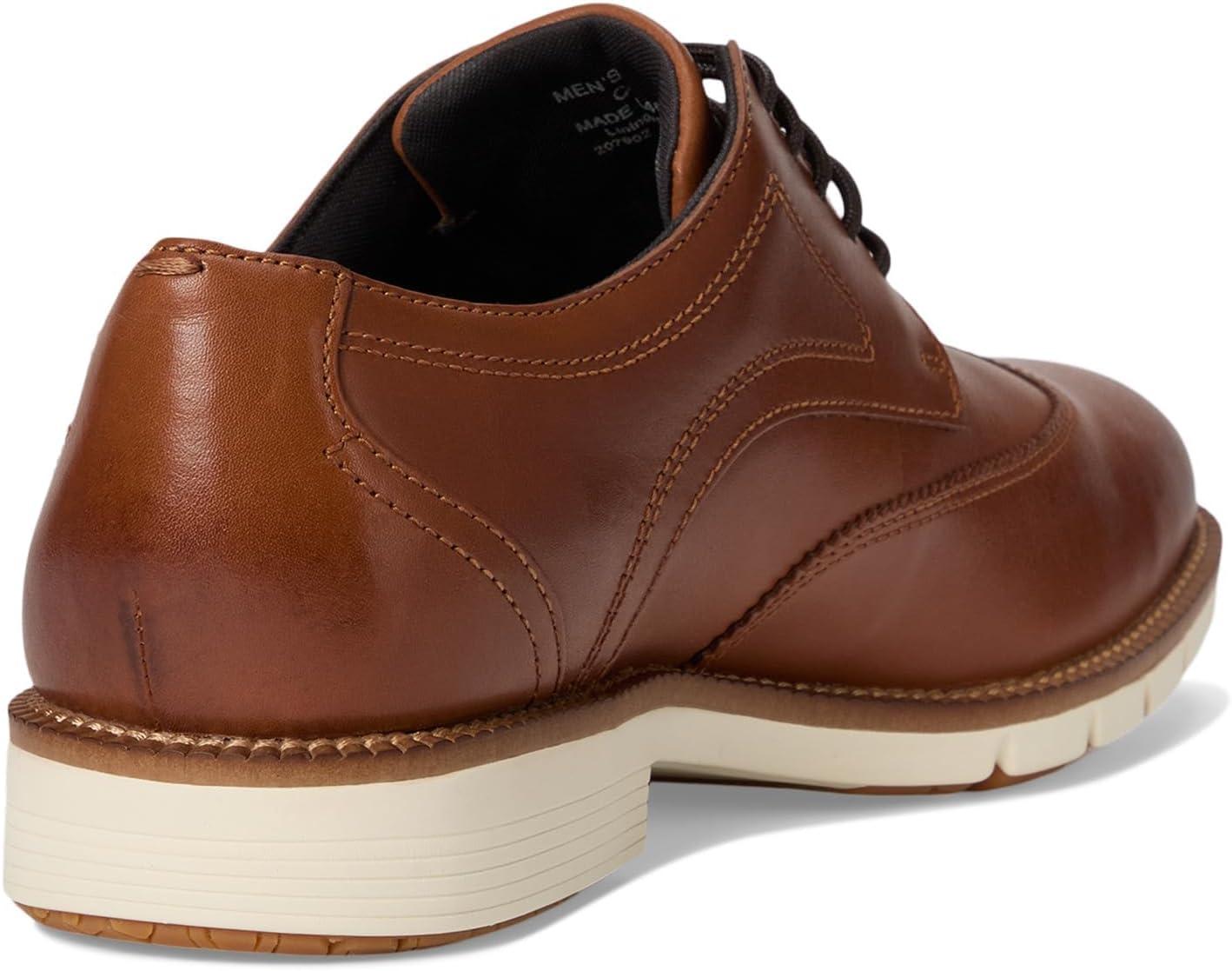 image:imageCole Haan Mens Flex Grand360 WingtipBritish TanIvory