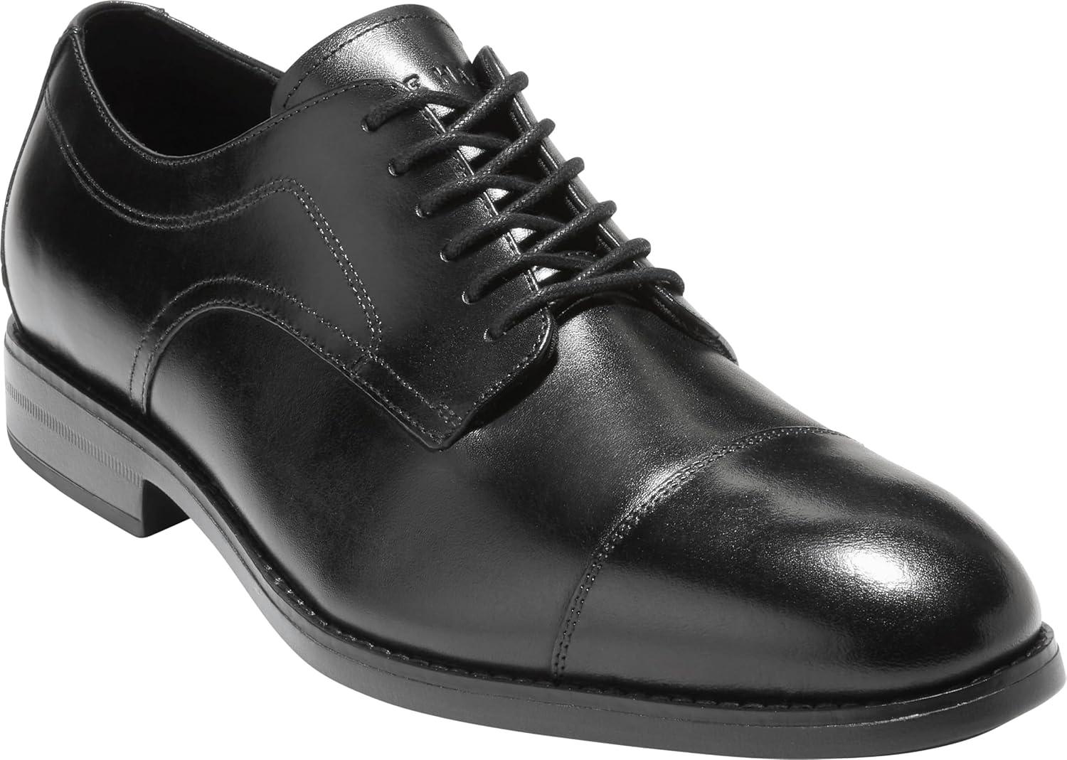 image:imageCole Haan Mens Grand Harmon Cap ToeBlackBlack Wr
