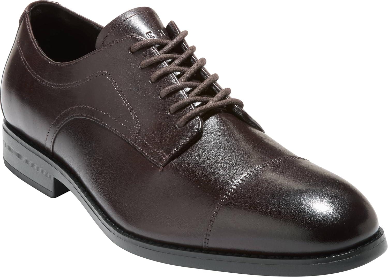 image:imageCole Haan Mens Grand Harmon Cap ToeDark ChocolateBlack