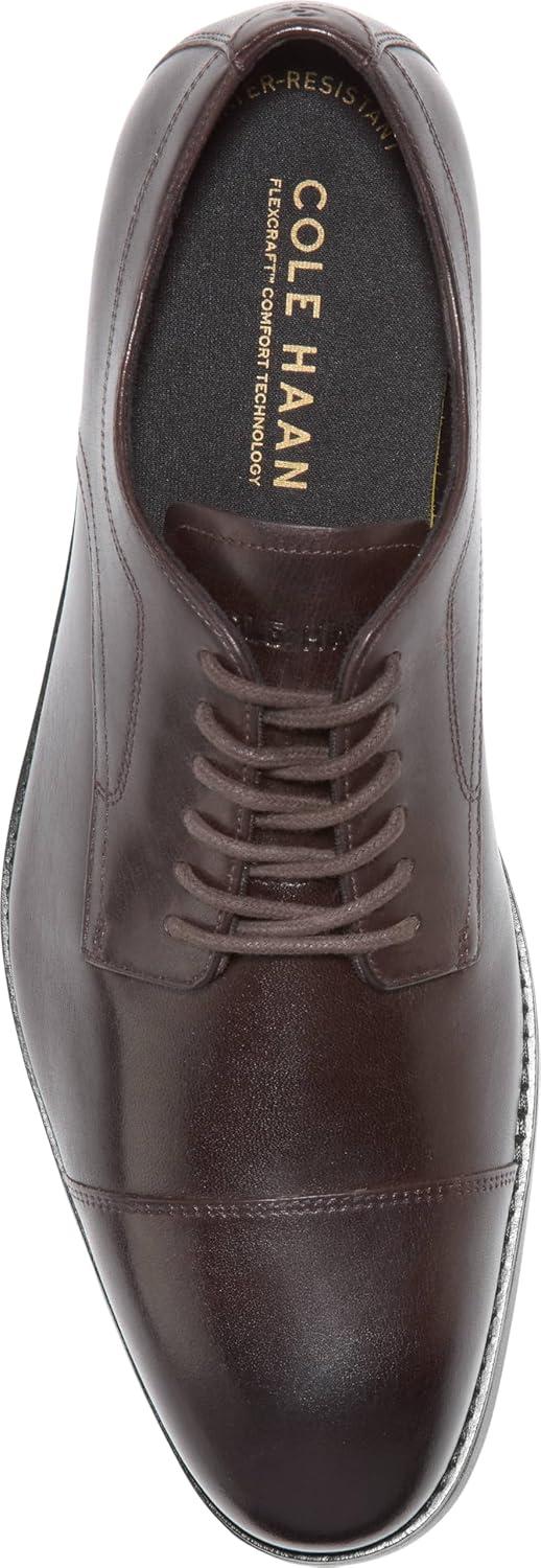 image:imageCole Haan Mens Grand Harmon Cap ToeDark ChocolateBlack