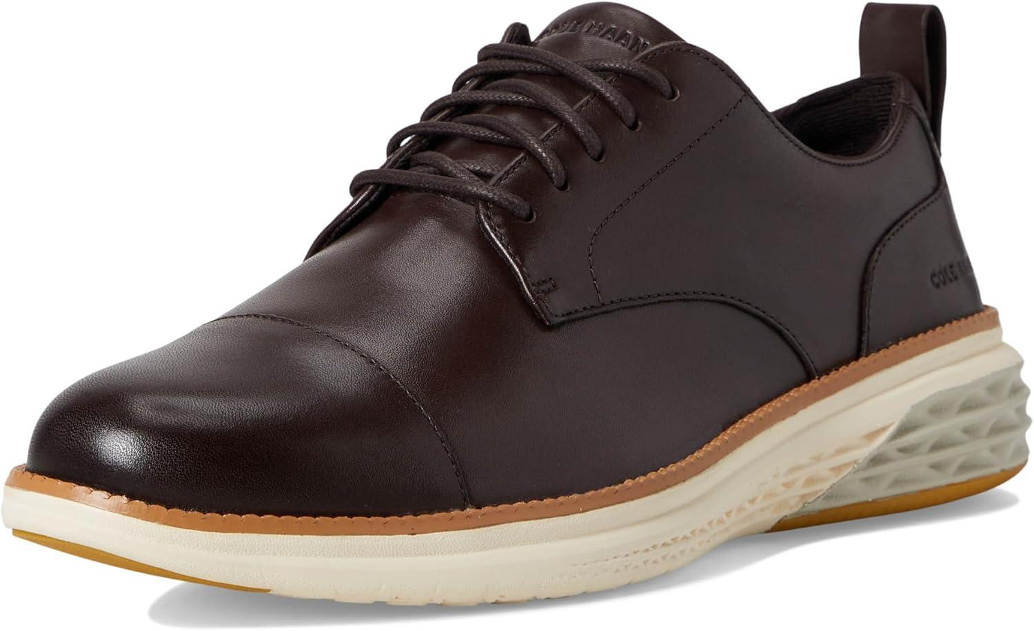 image:imageCole Haan Mens Grand Hurrion Cap ToeDark ChocolateIvory