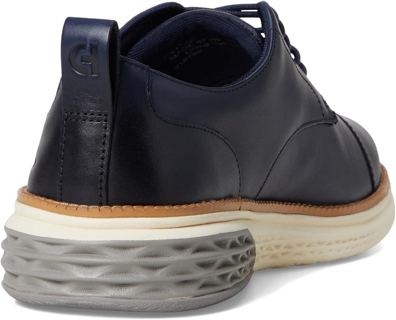image:imageCole Haan Mens Grand Hurrion Cap ToeMidnight MoonIvory