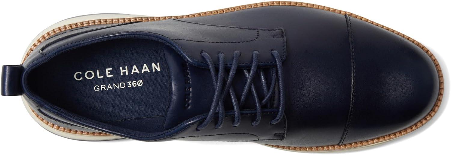 image:imageCole Haan Mens Grand Hurrion Cap ToeMidnight MoonIvory