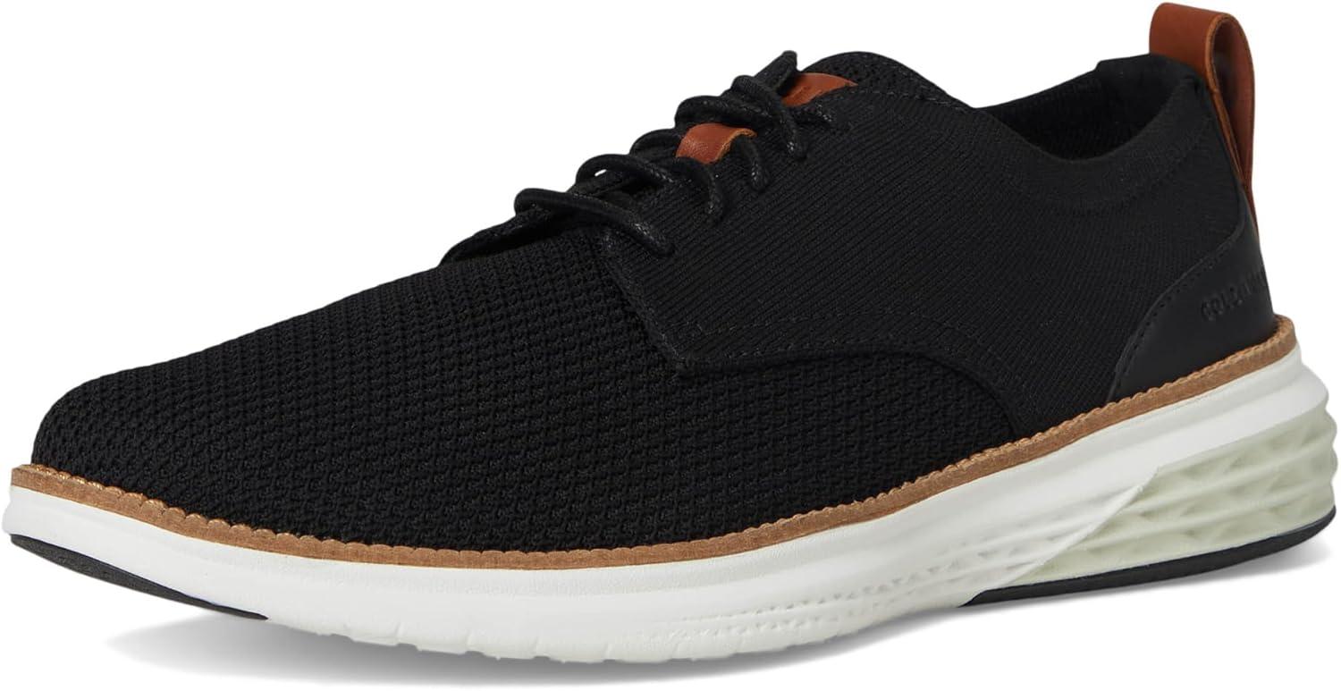 image:imageCole Haan Mens Grand Hurrion Stitchlite Plain ToeBlackNimbusCloud Ivory