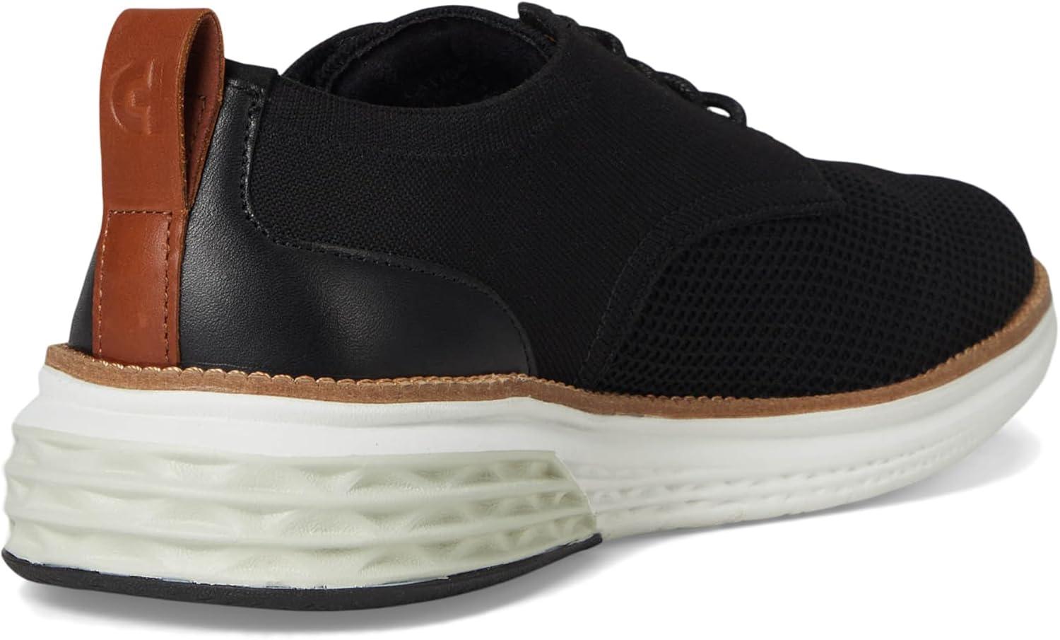 image:imageCole Haan Mens Grand Hurrion Stitchlite Plain ToeBlackNimbusCloud Ivory