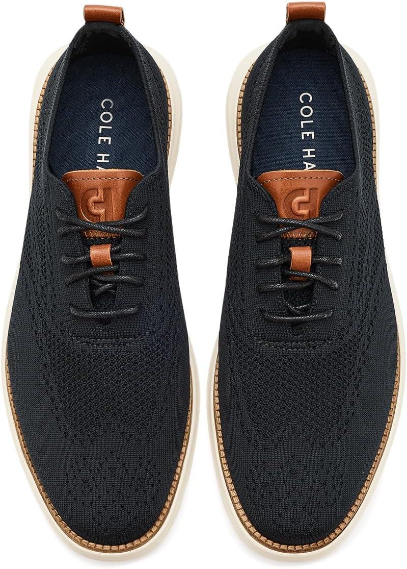 image:imageCole Haan Mens Grand Shadowlite StitchliteBlackBritish TanIvory