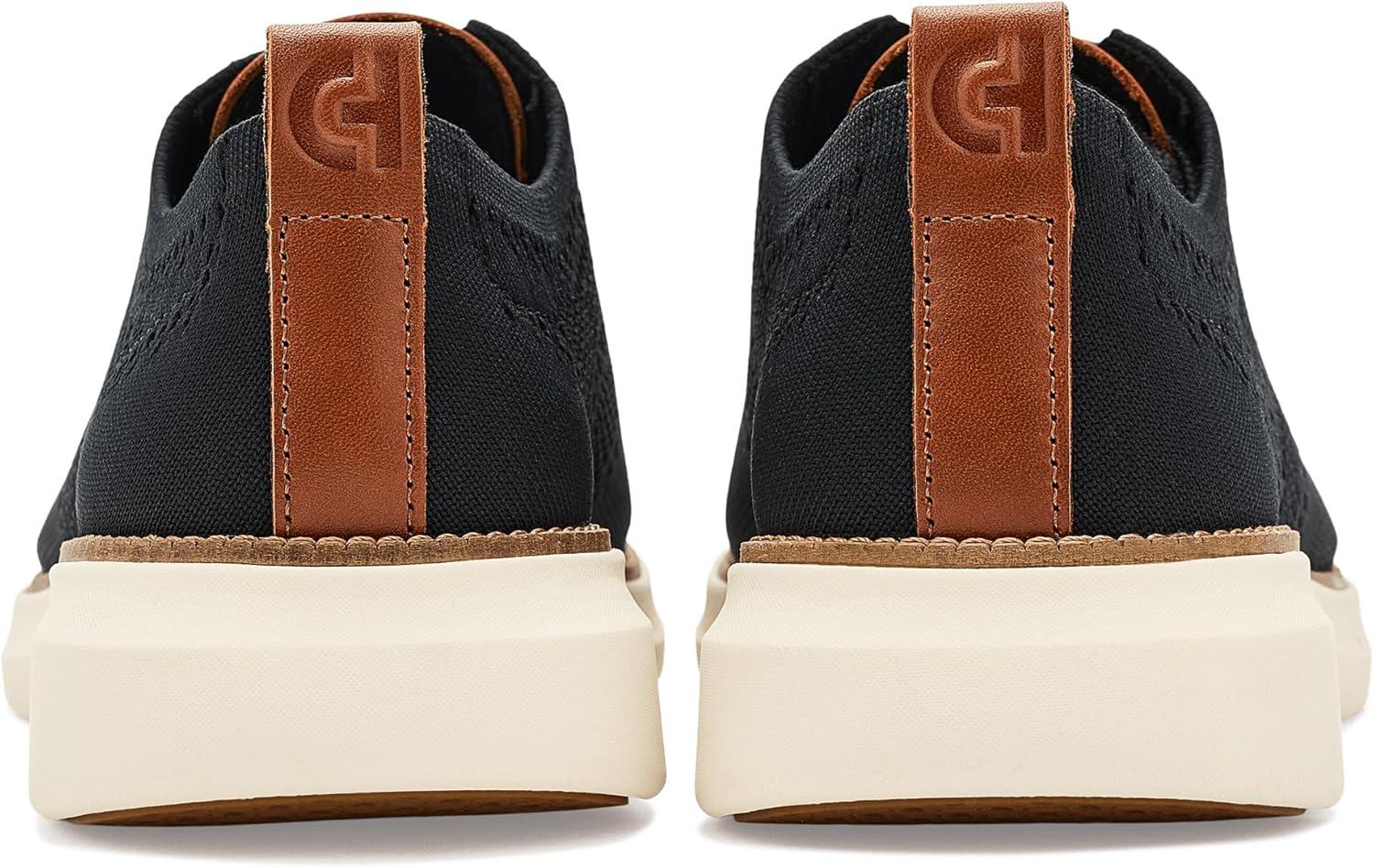 image:imageCole Haan Mens Grand Shadowlite StitchliteBlackBritish TanIvory