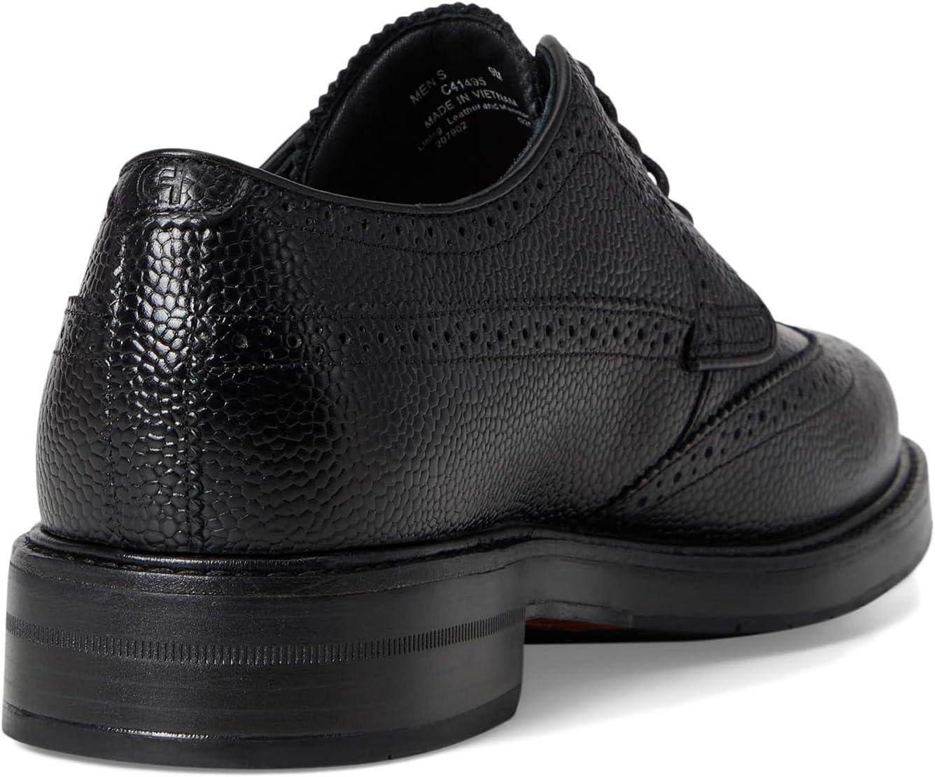 image:imageCole Haan Mens Judson Grand WingtipBlack ScotgrainBlack