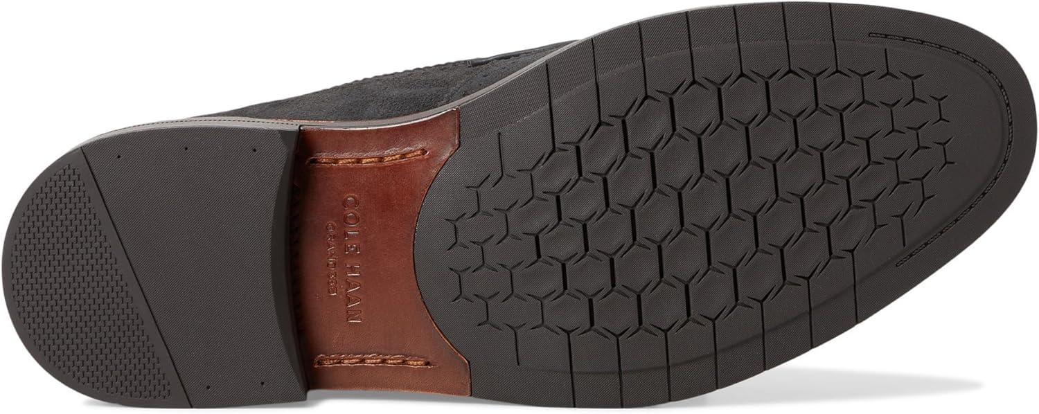 image:imageCole Haan Mens Judson Grand WingtipRaven SuedeDk Natural