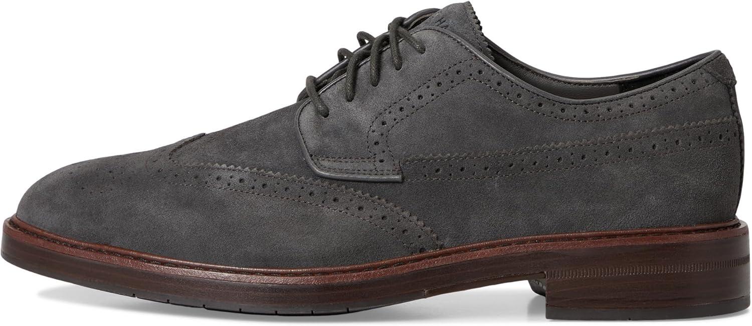 image:imageCole Haan Mens Judson Grand WingtipRaven SuedeDk Natural
