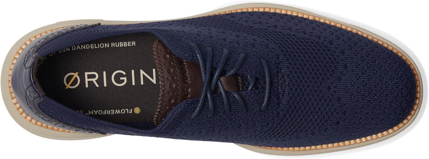 image:imageCole Haan Mens Originalgrand Remastered StitchliteMarine BlueDark ChocolateSilver Lining