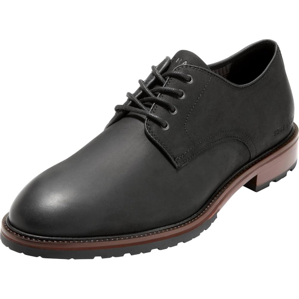 image:imageCole Haan Mens Berkshire Lug Plain ToeBlack