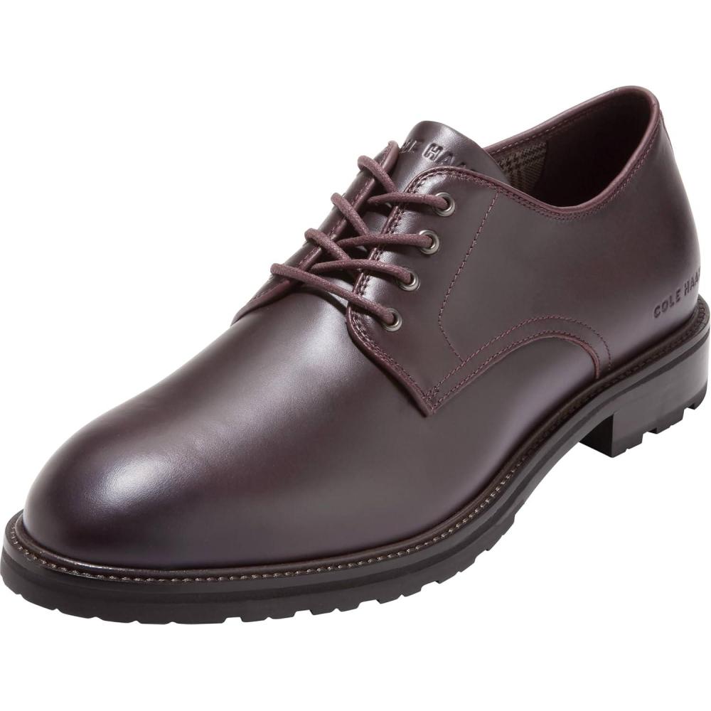 image:imageCole Haan Mens Berkshire Lug Plain ToeCh BloodstoneBrown Wr