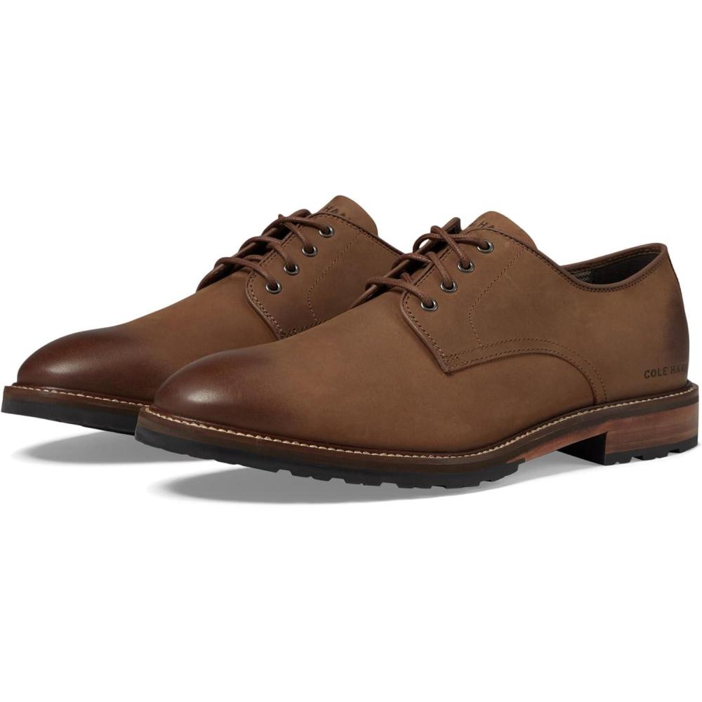 image:imageCole Haan Mens Berkshire Lug Plain ToeDark SequoiaNatural