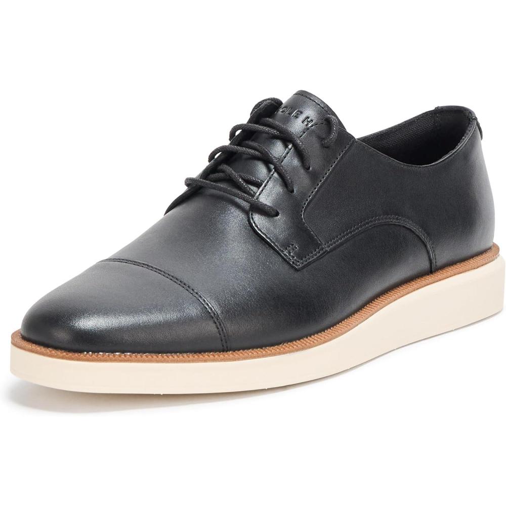 image:imageCole Haan Mens Davidson Grand Cap ToeBlackIvory