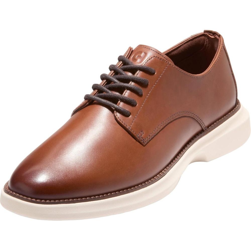 image:imageCole Haan Mens Grand Shadowlite Plain ToeBritish TanIvory