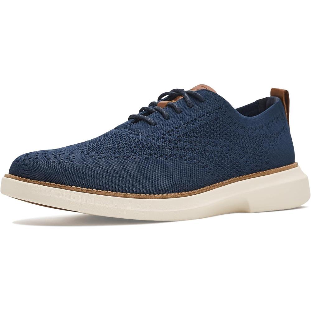 image:imageCole Haan Mens Grand Shadowlite StitchliteNavy BlazerBritish TanIvory