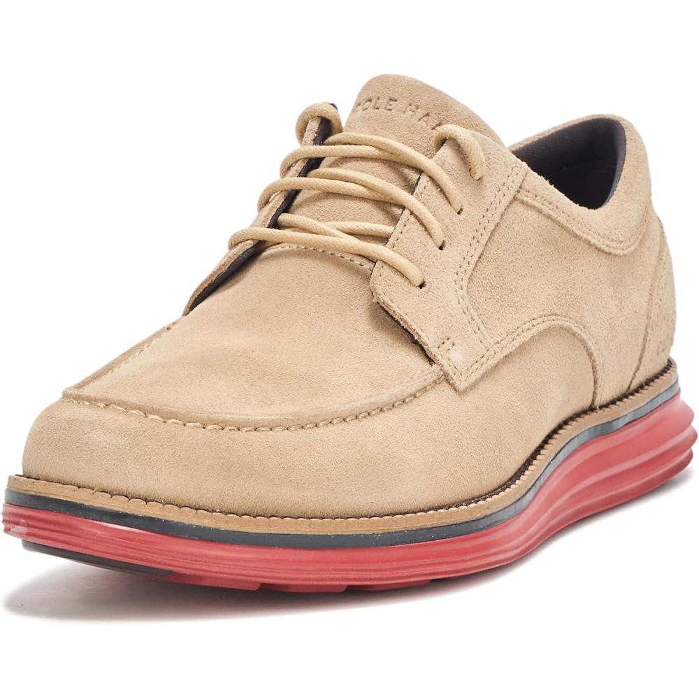 image:imageCole Haan Mens Originalgrand Meridian Apron ToeCh Birch Beige Suede